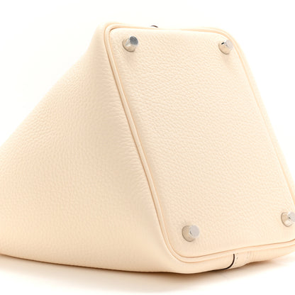 Hermes Taurillon Clemence Picotin Lock 18 PM Nata 9 of 11