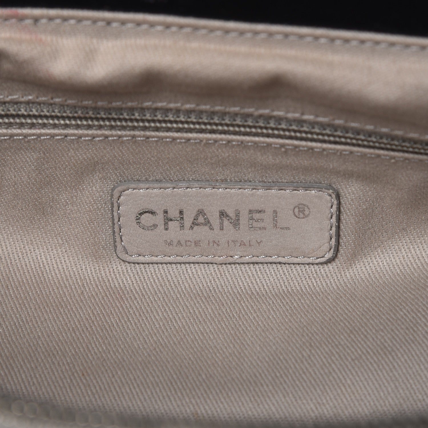 Chanel Aged Calfskin Quilted Be CC Tote Black 6 of 17