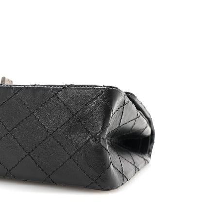 Chanel Aged Calfskin Lucky Charms 2.55 Reissue 225 Flap Black 10 of 10