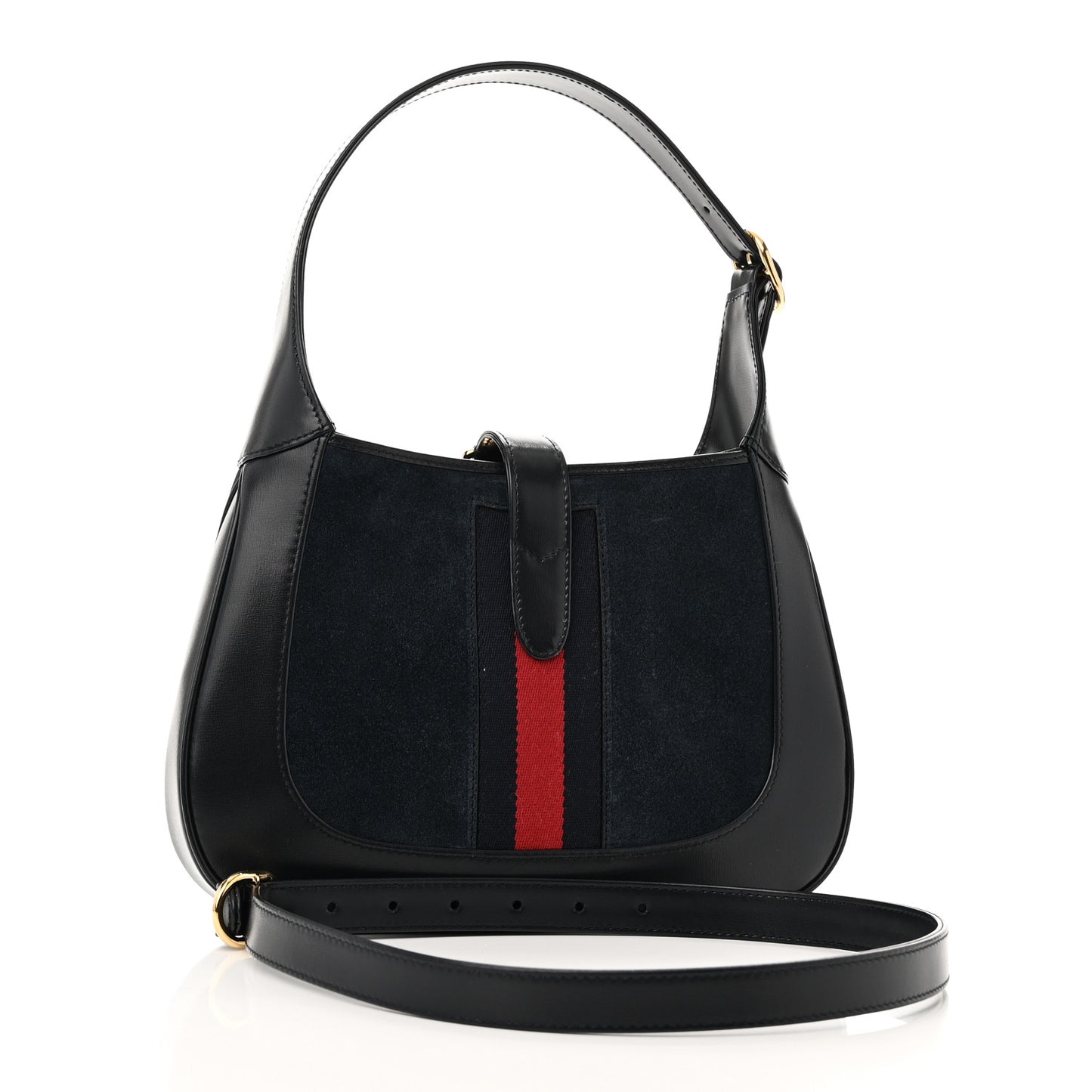 Suede Boarded Dyana Lux Calfskin Suede Small Jackie 1961 Hobo Navy