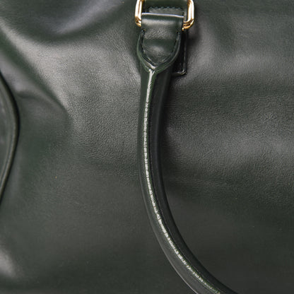Saint Laurent Calfskin Classic Duffle 6 Green 12 of 24