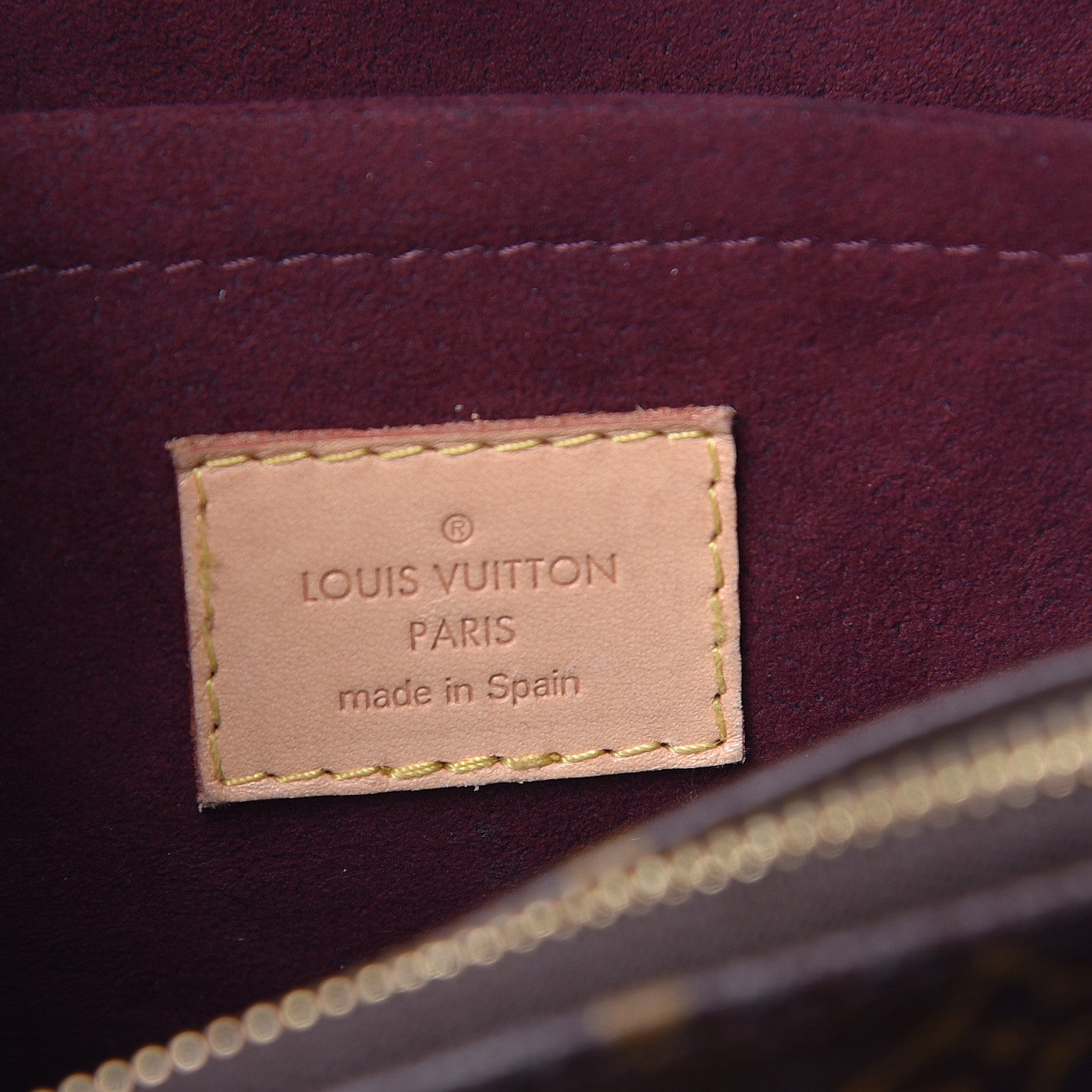 Louis Vuitton Monogram Montaigne BB 7 of 13