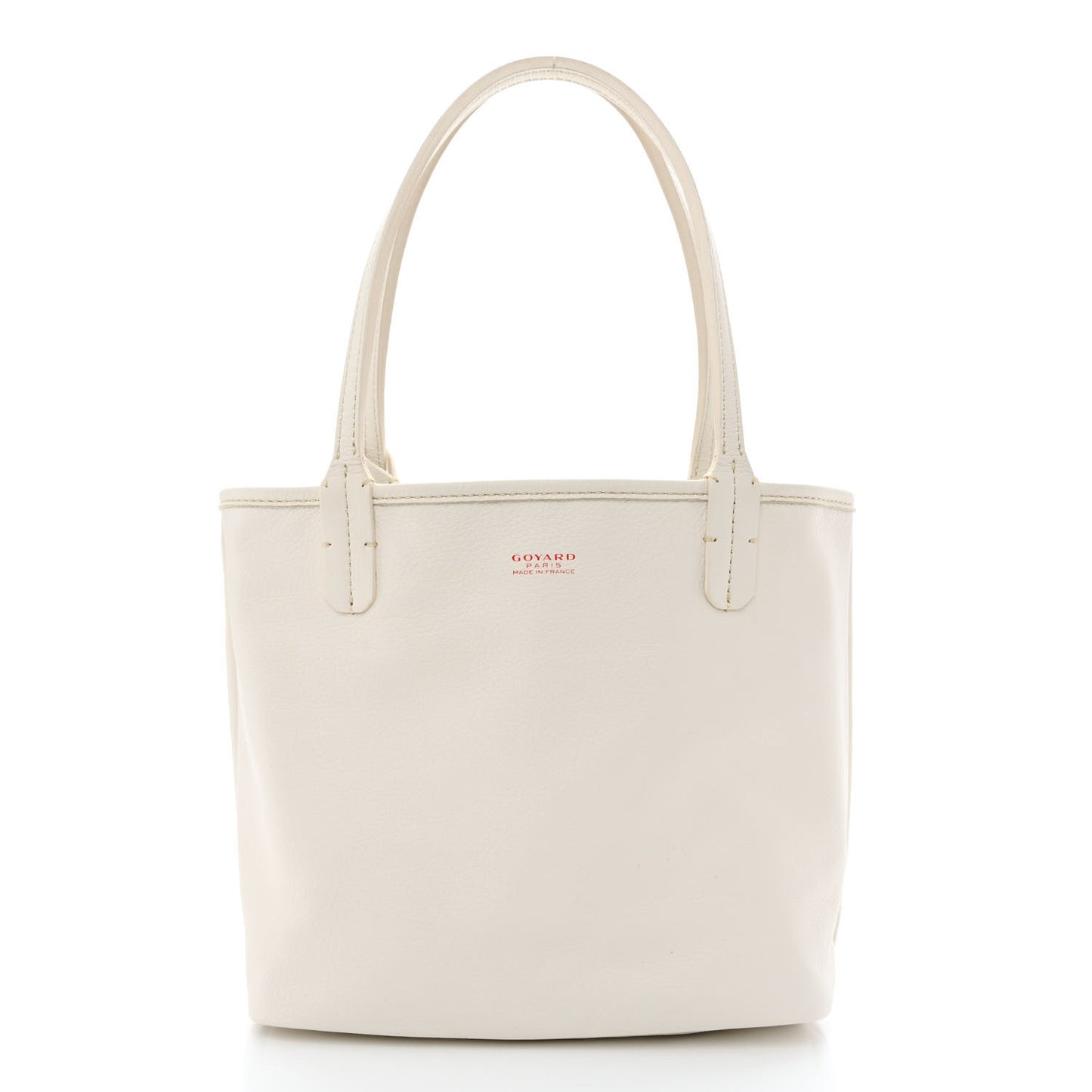 Goyardine Reversible Mini Anjou White