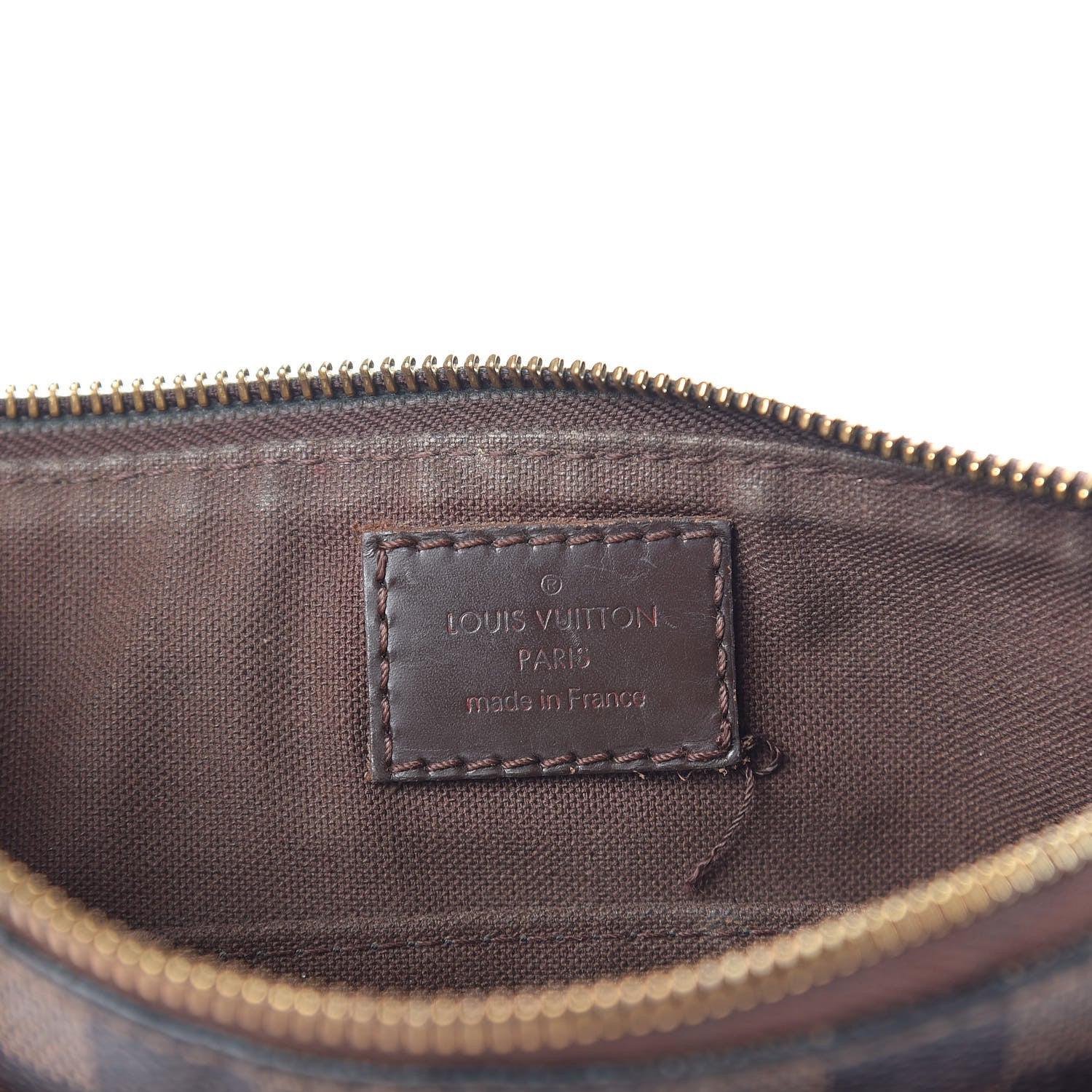 Louis Vuitton Damier Ebene Brooklyn Flat Pochette 7 of 12