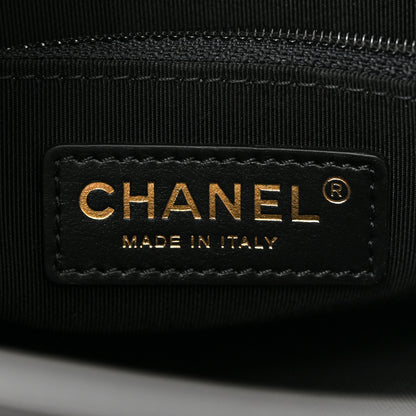 Chanel Aged Calfskin Small Charms Shopping Bag Black 6 of 11