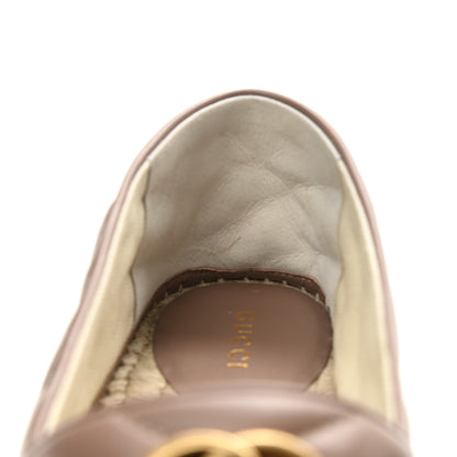 Gucci Nappa Matelasse GG Marmont Espadrilles 38.5 Porcelain Rose 10 of 11