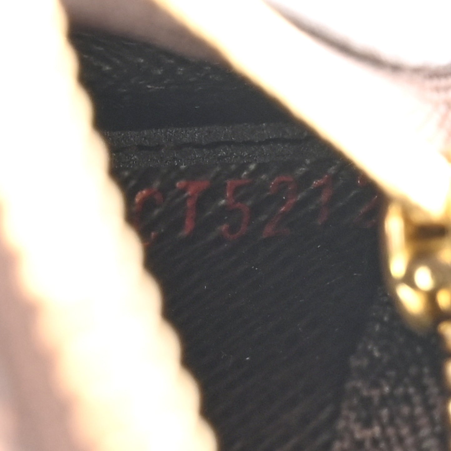 LOUIS VUITTON Damier Ebene Key Pouch