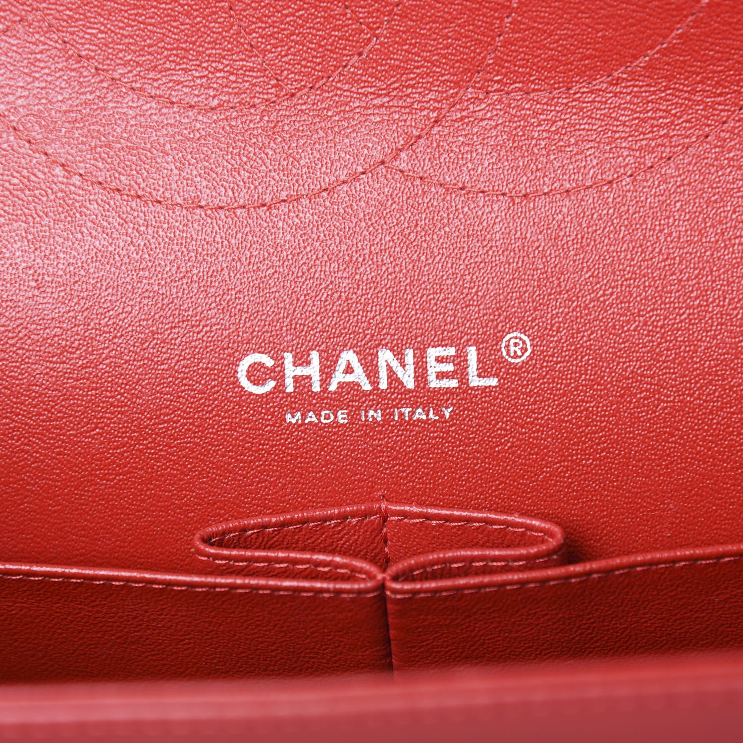 Chanel Lambskin Quilted Jumbo Double Flap Red 5 of 11