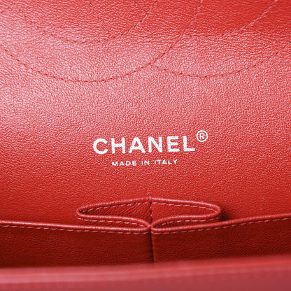 Chanel Lambskin Quilted Jumbo Double Flap Red 5 of 11