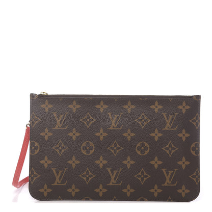 Louis Vuitton Monogram Totem Neverfull MM GM Pochette Flamingo 1 of 6