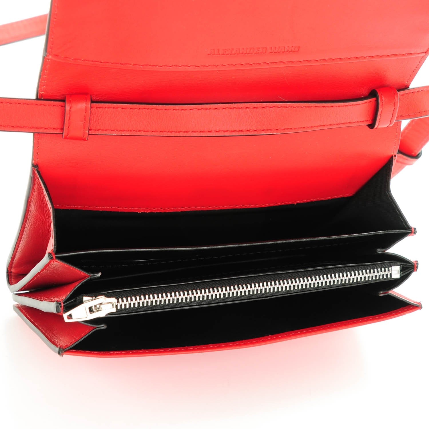 Alexander Wang Calfskin Prisma Double Biker Crossbody Bag Cult 6 of 7
