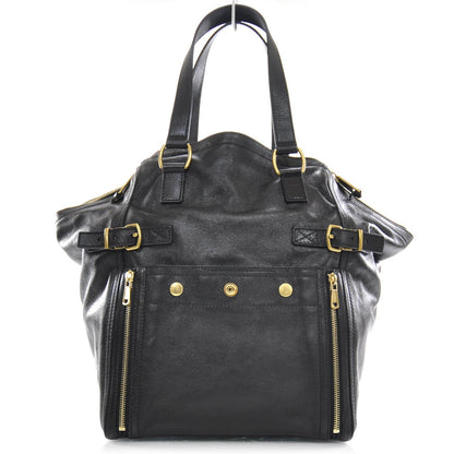 Saint Laurent Leather Medium Downtown Tote Black 1 of 9