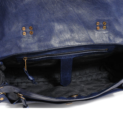 Proenza Schouler Lambskin Large PS1 Satchel Midnight 12 of 12
