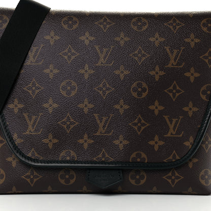 Louis Vuitton Monogram Macassar Magnetic Messenger 9 of 12