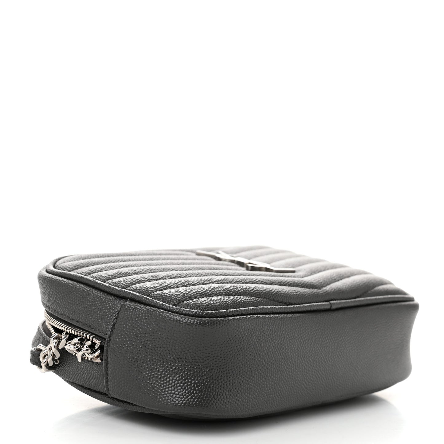 Grain De Poudre Matelasse Monogram Mini Lou Camera Bag Asphalt