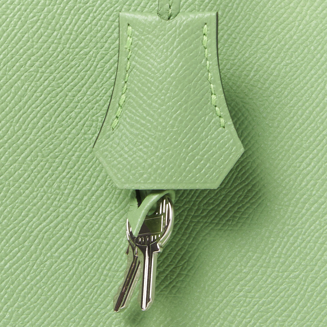 Epsom Birkin 30 Vert Criquet