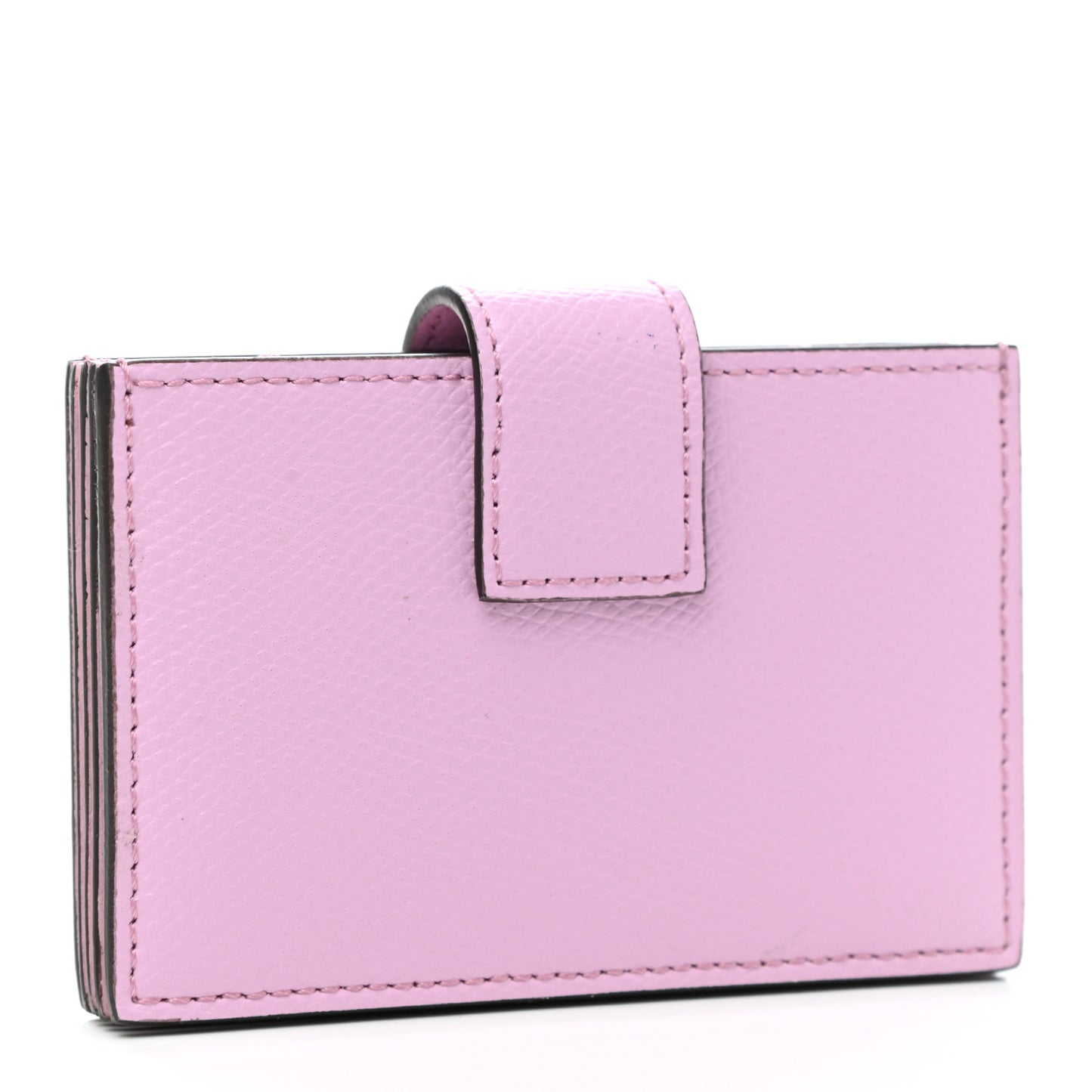 Vitello Cruise F is Fendi Gusseted Card Holder Lavanda