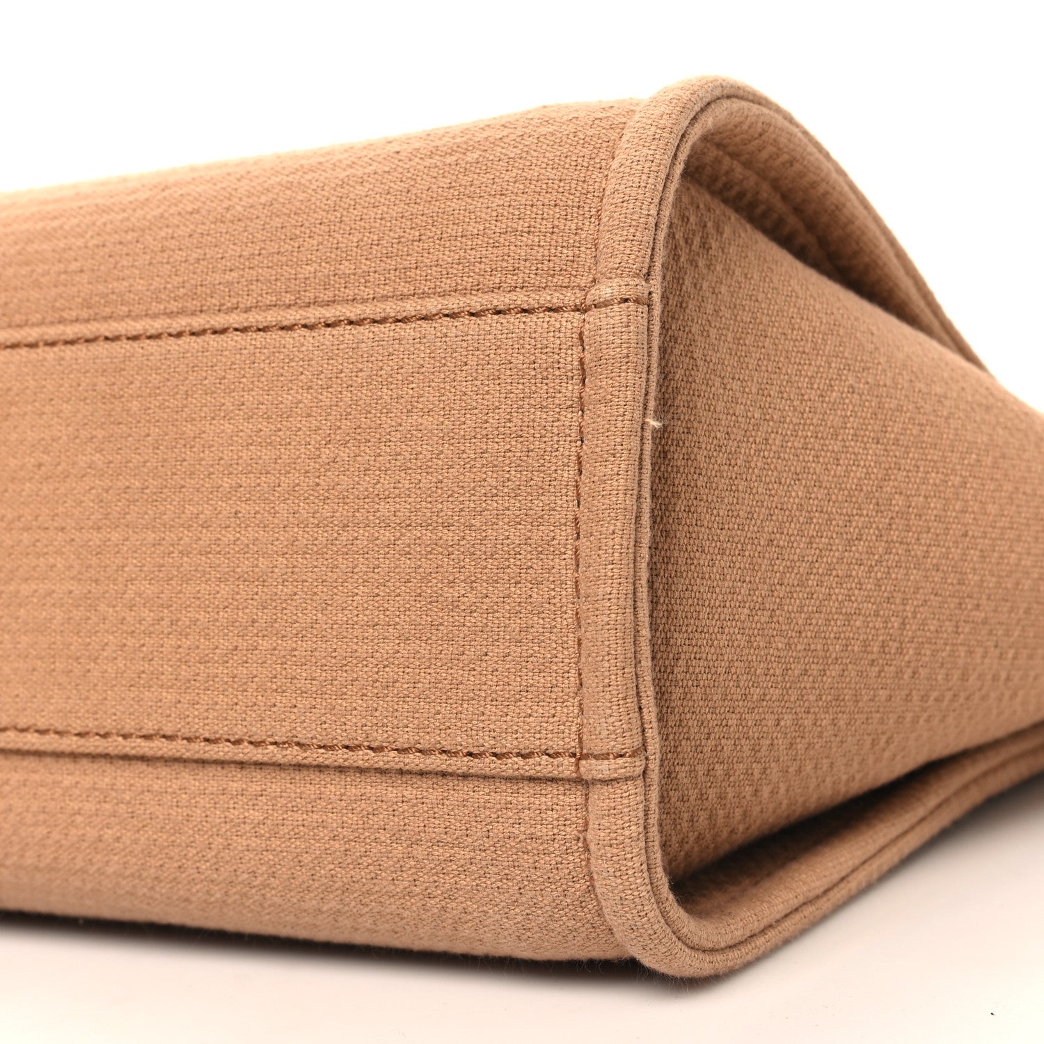 Chanel Mixed Fibers Small Deauville Tote Camel 11 of 12