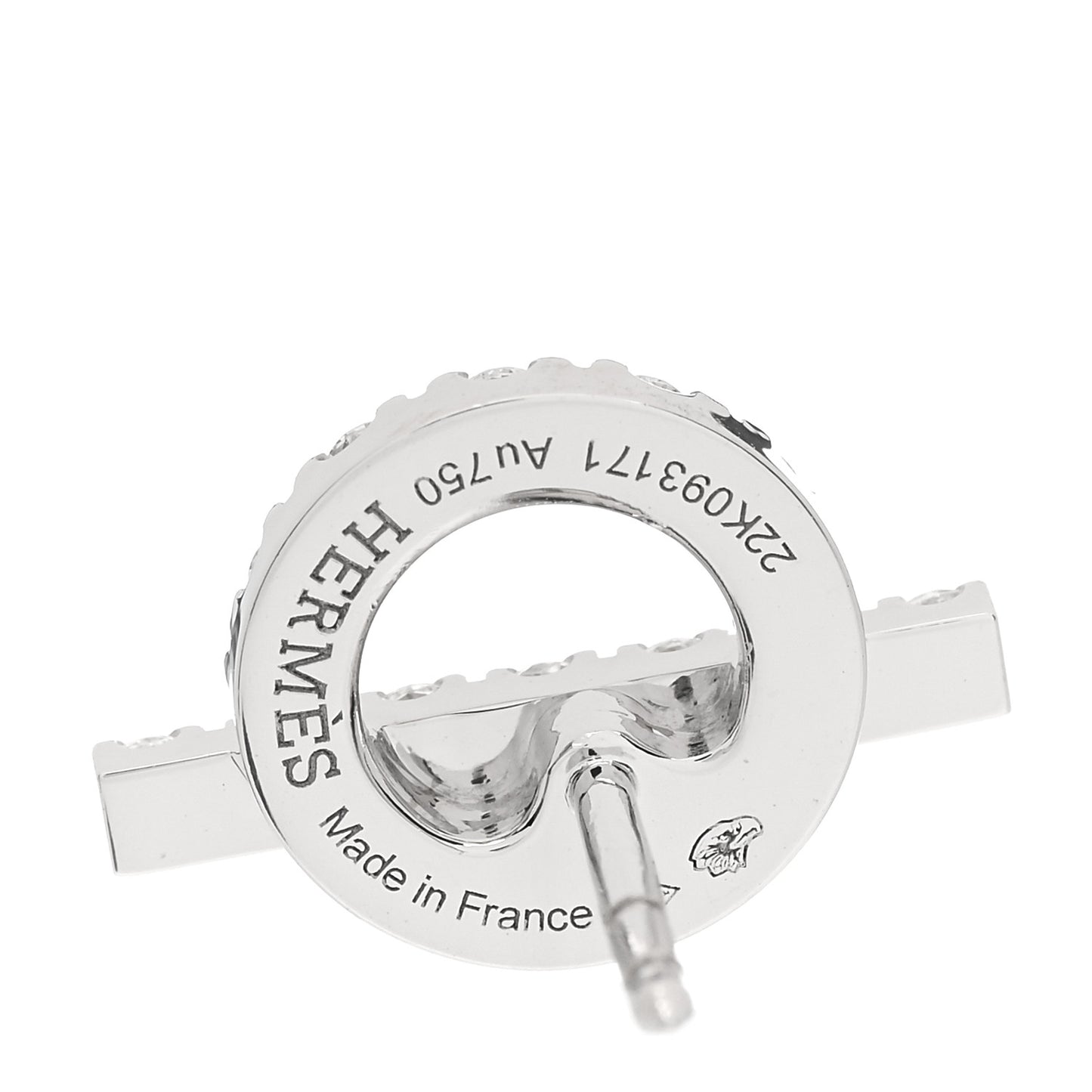 18K White Gold Diamond Finesse Earrings