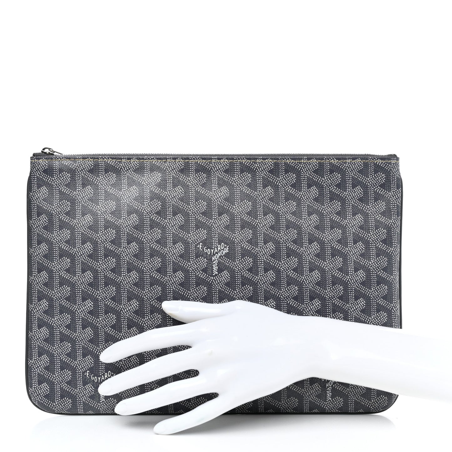 Goyardine Senat Pochette MM Grey