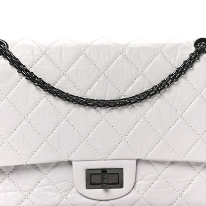 Chanel Aged Calfskin 2.55 Reissue 227 Flap White 8 of 10
