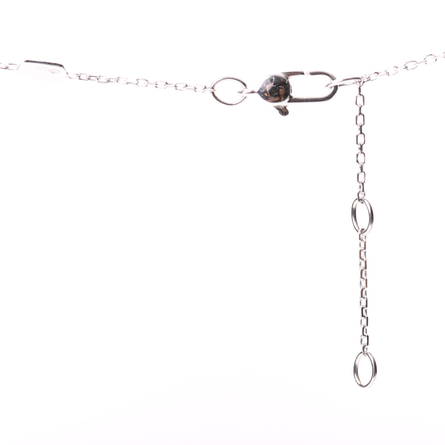 Gucci 18K White Gold Diamond Icon Stardust Pendant Necklace 4 of 6