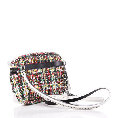 Chanel Tweed Calfskin Street Allure Waist Bag White Multicolor 3 of 10