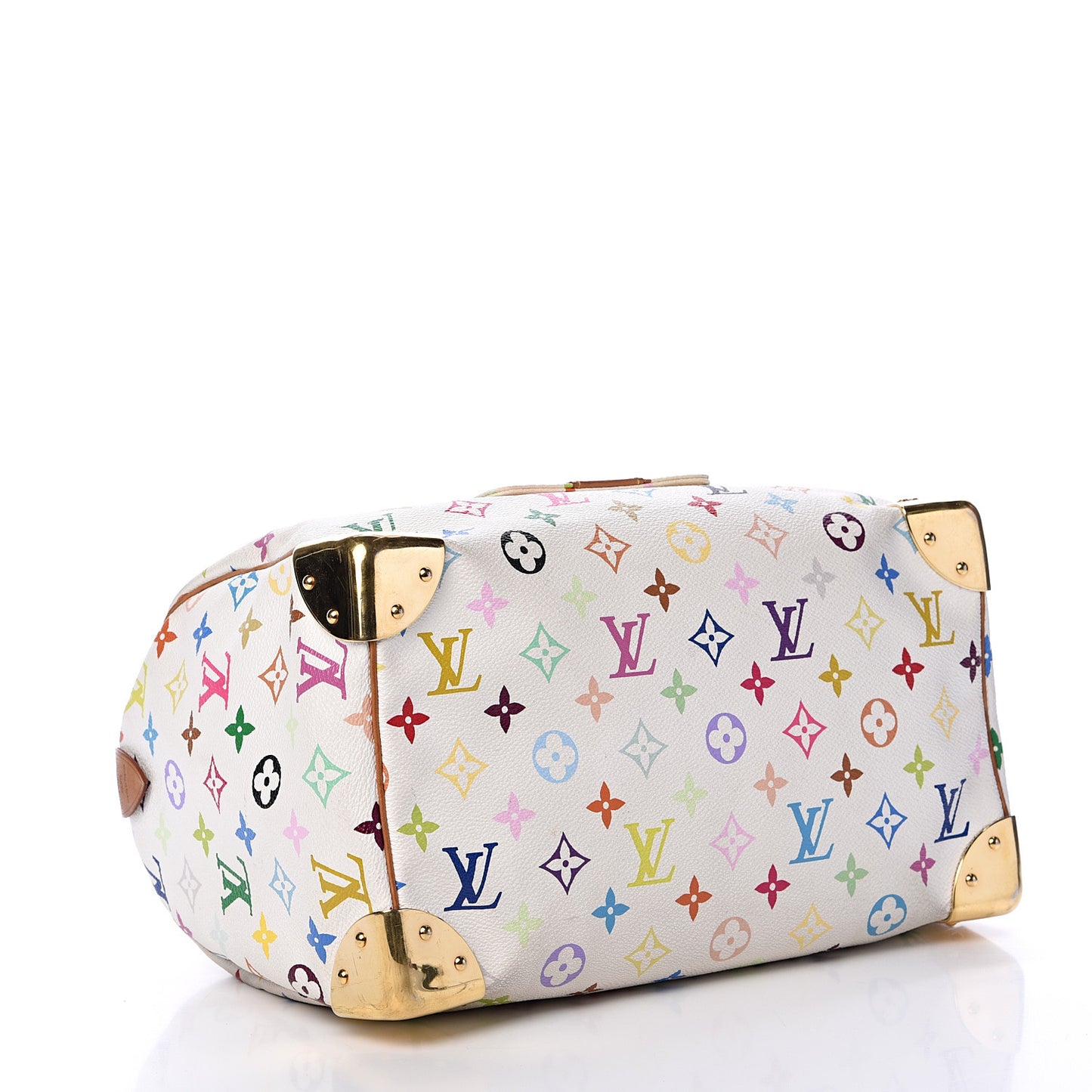 Monogram Multicolor Speedy 30 White