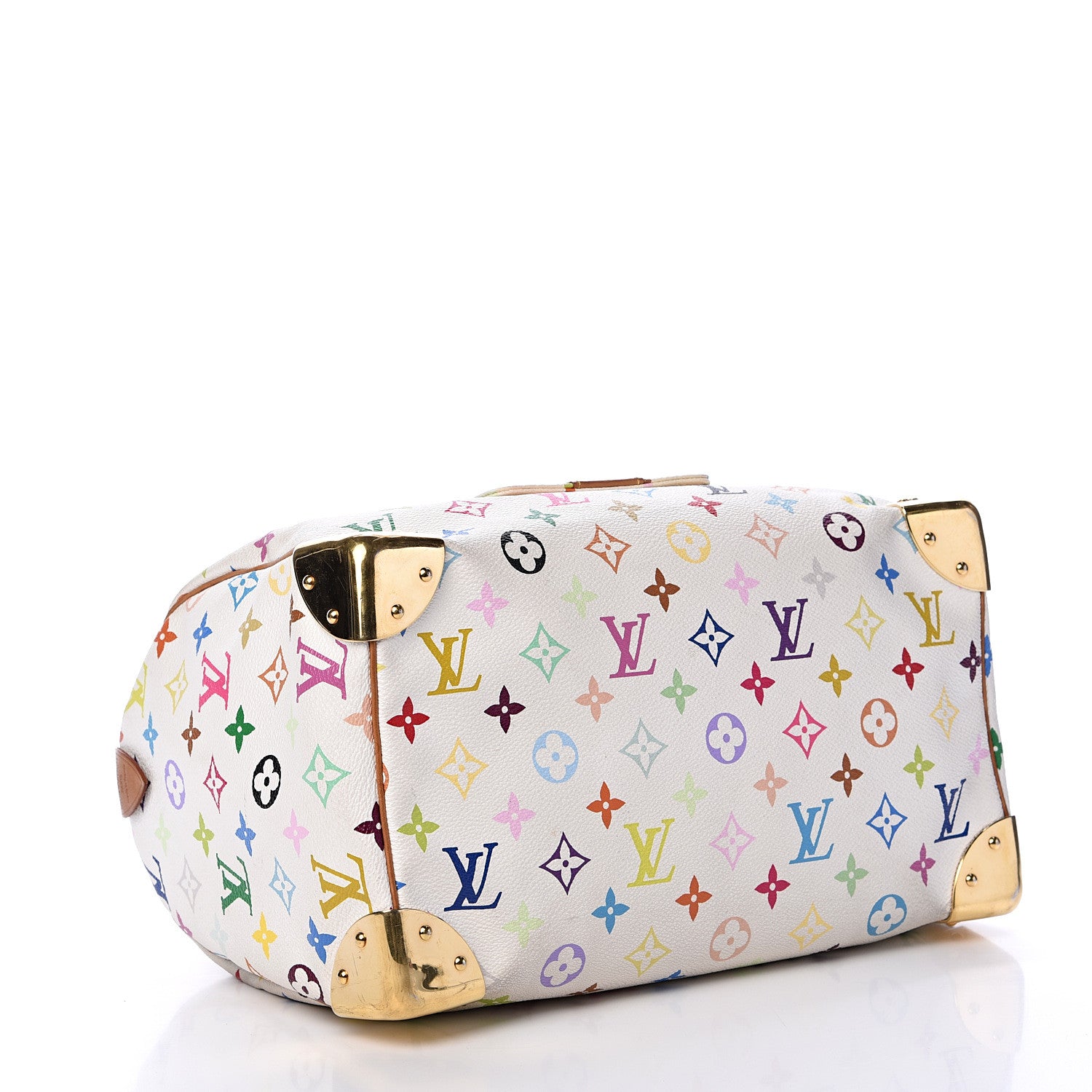 Louis Vuitton Monogram Multicolor Speedy 30 White 3 of 17