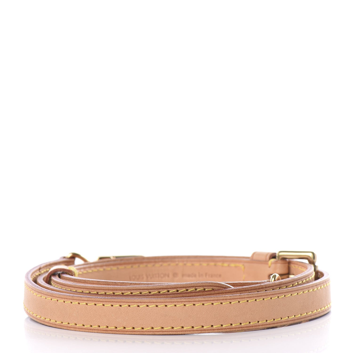 Louis Vuitton Vachetta 16mm Adjustable Shoulder Strap 2 of 5