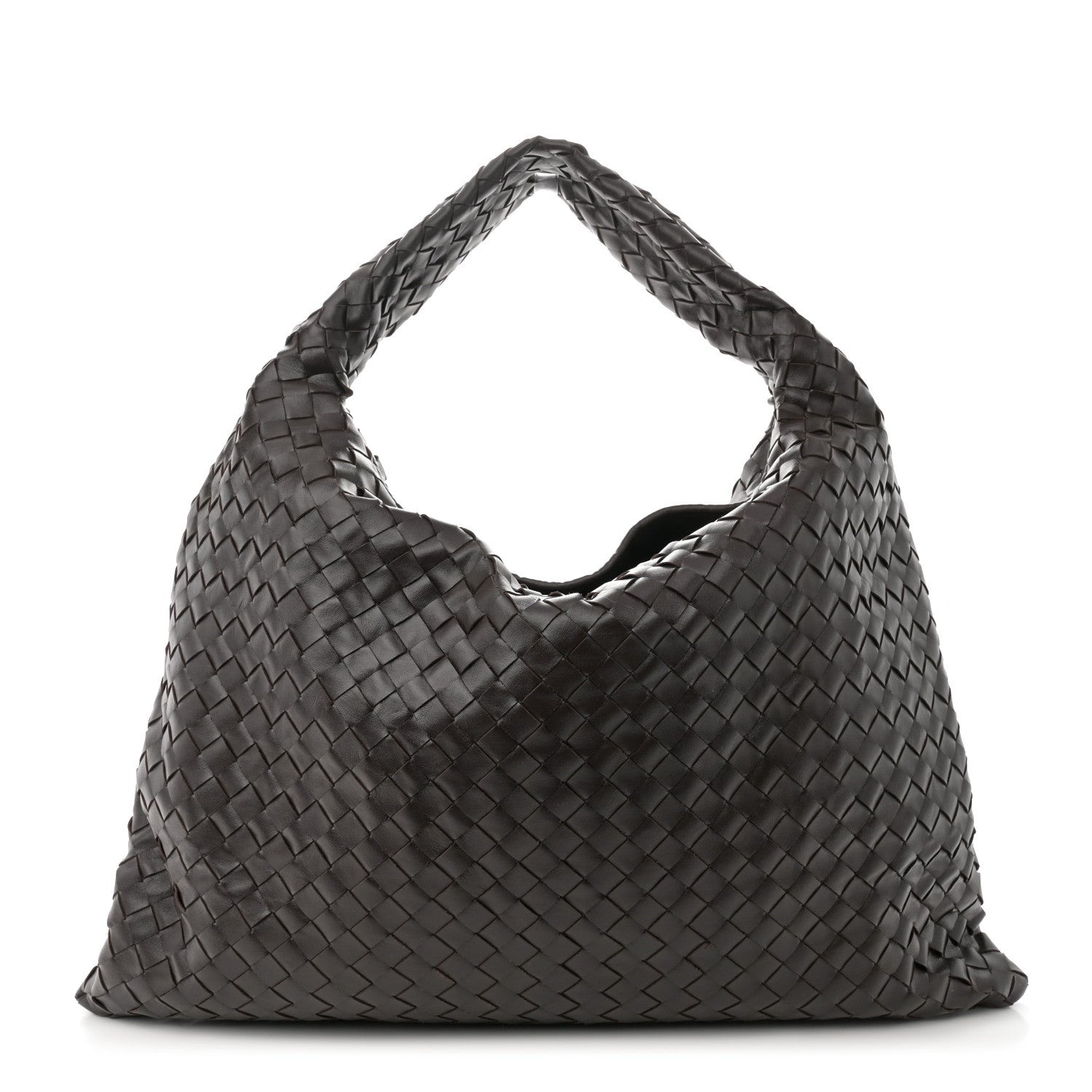 Bottega Veneta Calfskin Intrecciato Large Hop Fondant 1 of 10