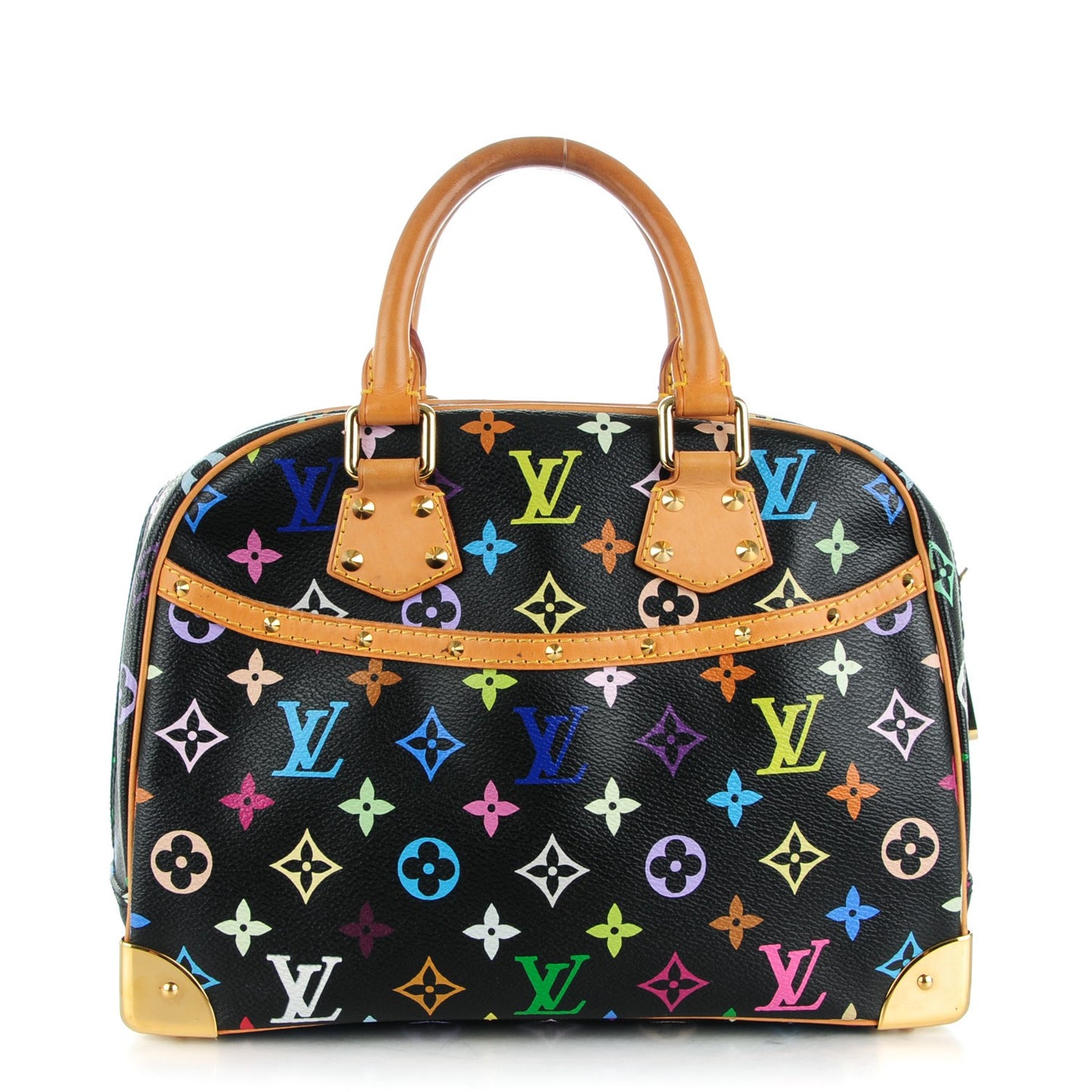 Monogram Multicolor Trouville Black