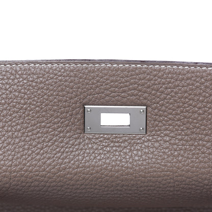 Hermes Togo Kelly Retourne 32 Etoupe 17 of 35