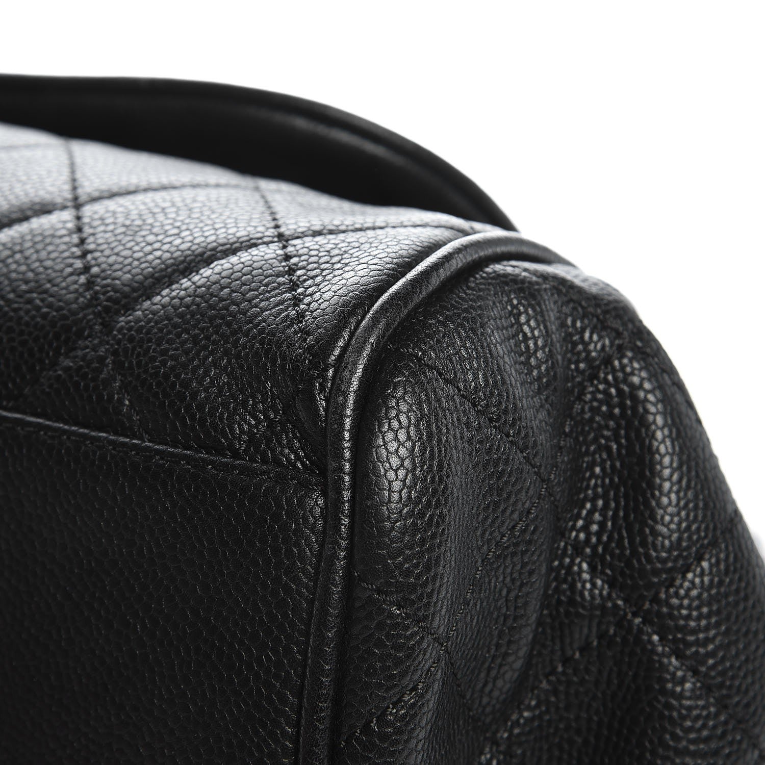 Chanel Caviar Quilted Timeless Accordion Flap Black 9 of 11