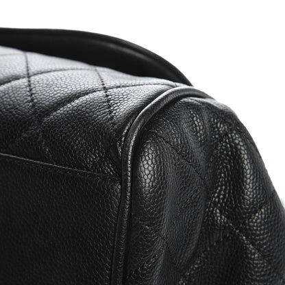 Chanel Caviar Quilted Timeless Accordion Flap Black 9 of 11