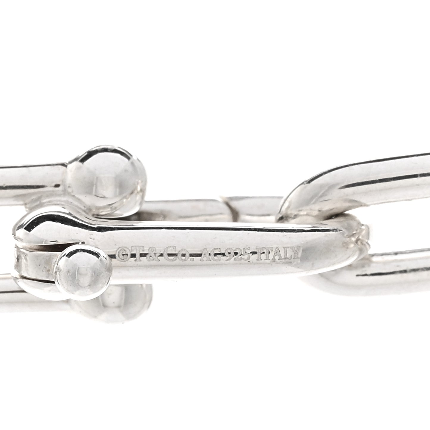 Sterling Silver HardWear Graduated Link Necklace