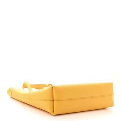 Saint Laurent Calfskin Toy Shopping Tote Yellow 4 of 10