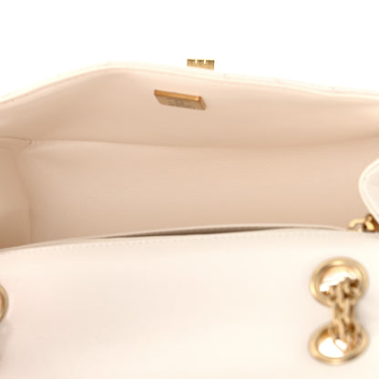 Chanel Aged Calfskin Chevron Quilted 2.55 Reissue Mini Flap White 5 of 15