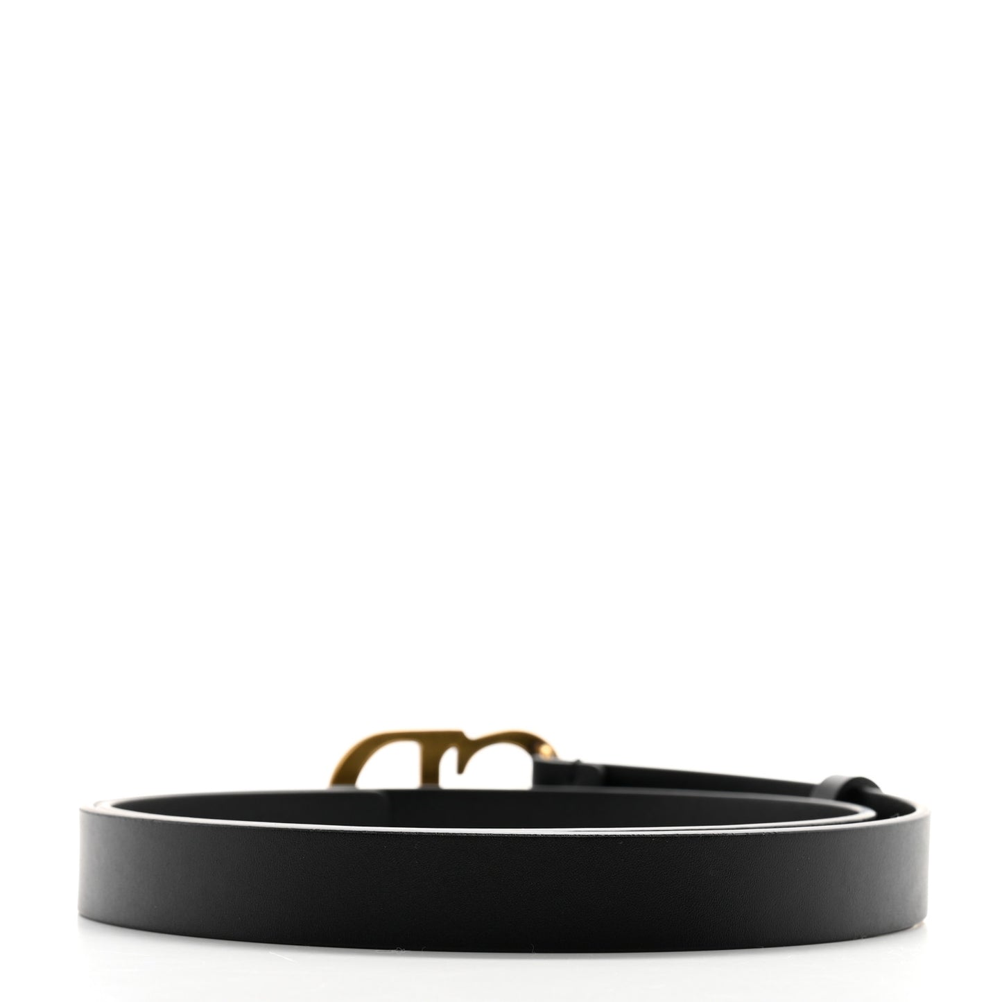 Calfskin Saddle Belt 80 32 Black