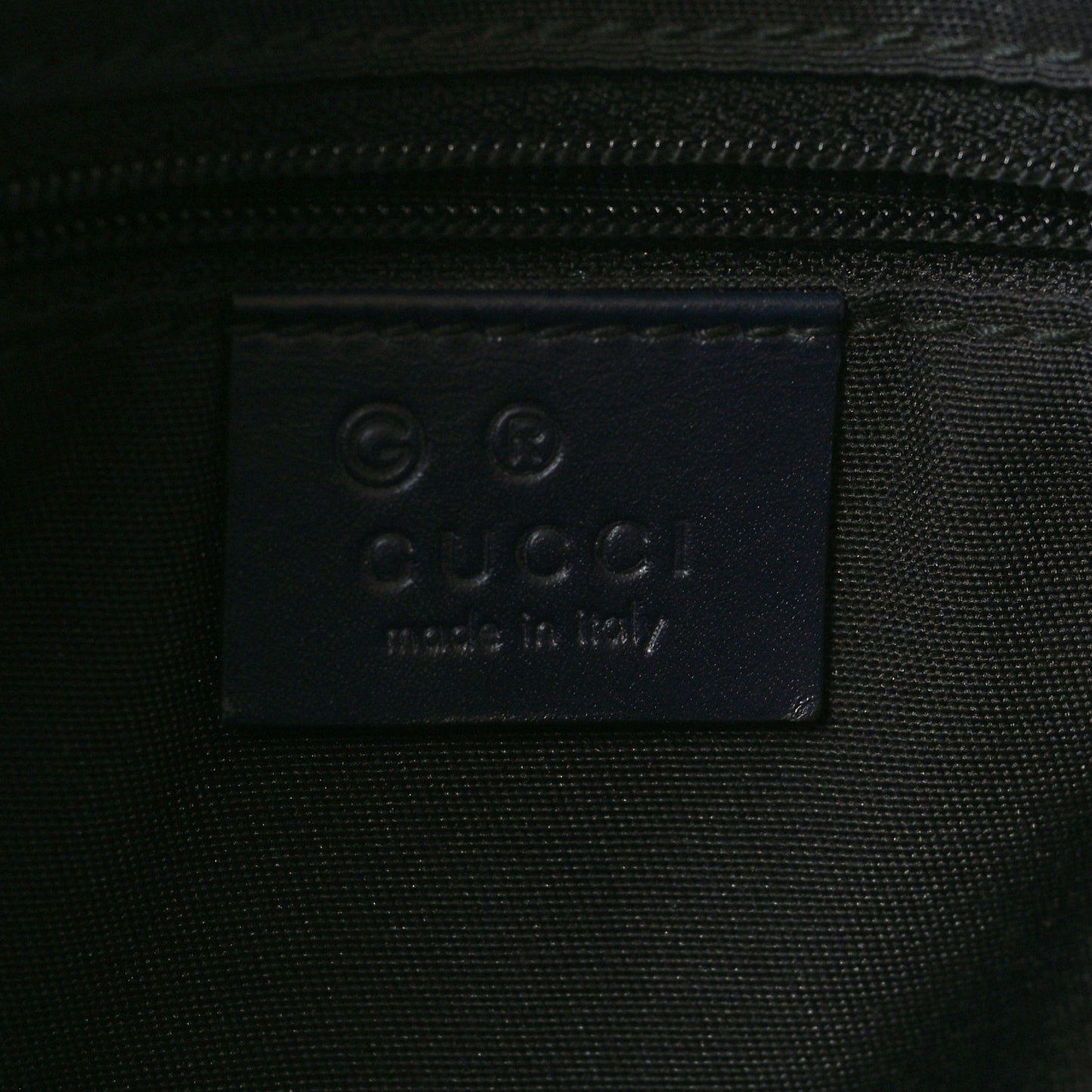 GG Plus Monogram Medium Flat Messenger Bag Navy
