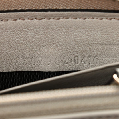 Gucci Guccissima Large Twins Zip Around Off White 6 of 11