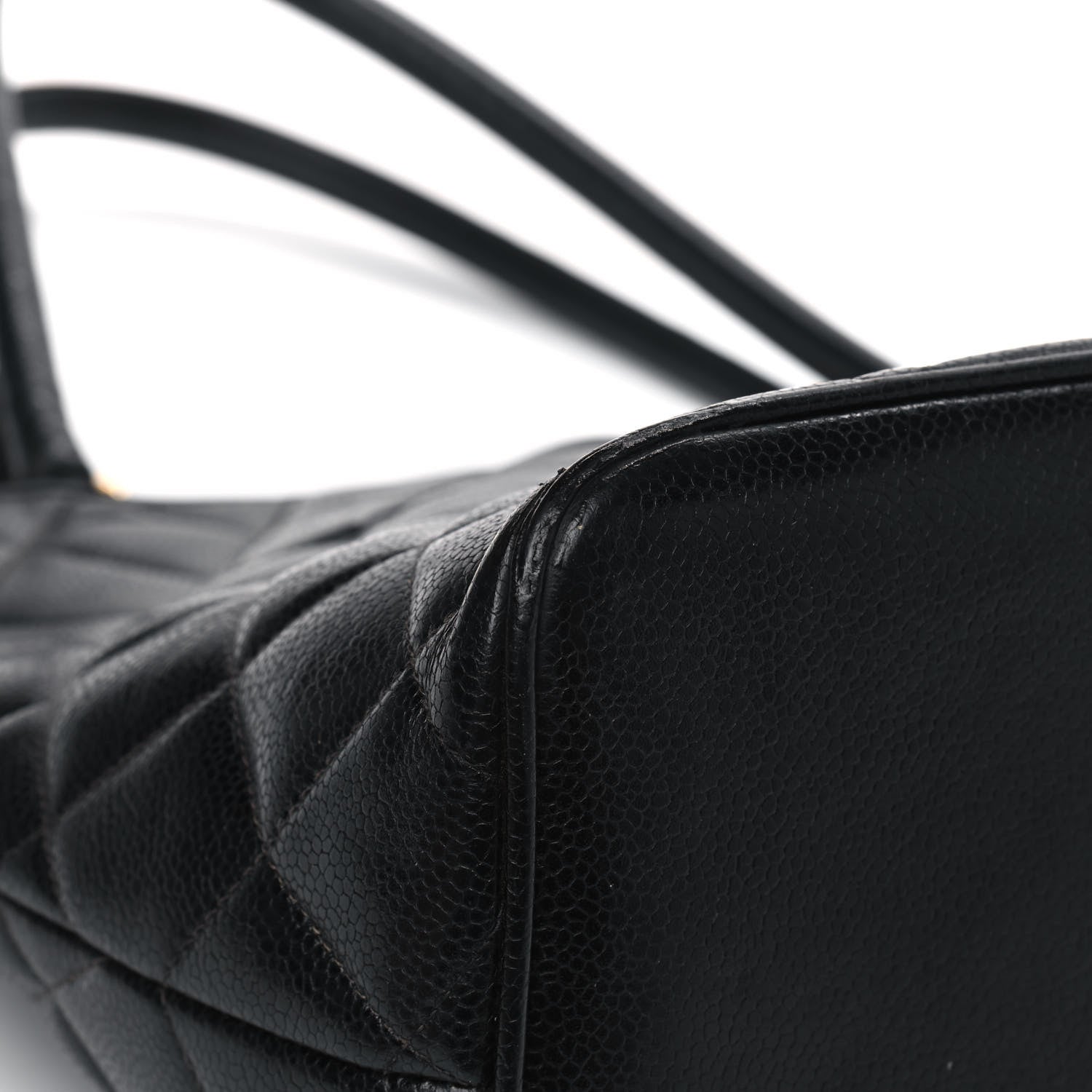 Chanel Caviar Quilted Medallion Tote Black 8 of 15