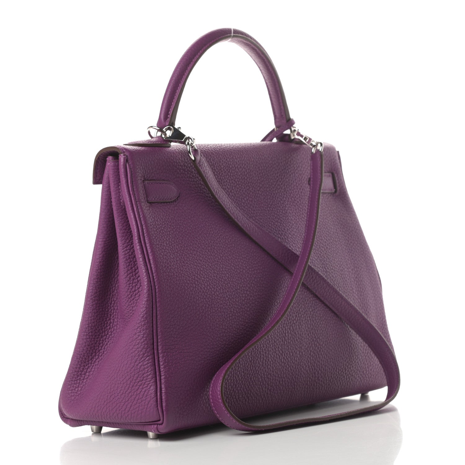 Hermes Togo Kelly Retourne 32 Anemone 3 of 13