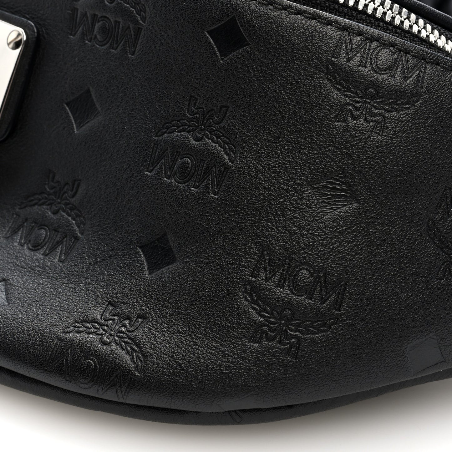 Calfskin Ottomar Monogram Belt Bag Black