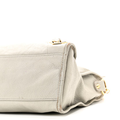 Balenciaga Chevre Gold Metallic Edge Hardware City Gris Glace 10 of 10