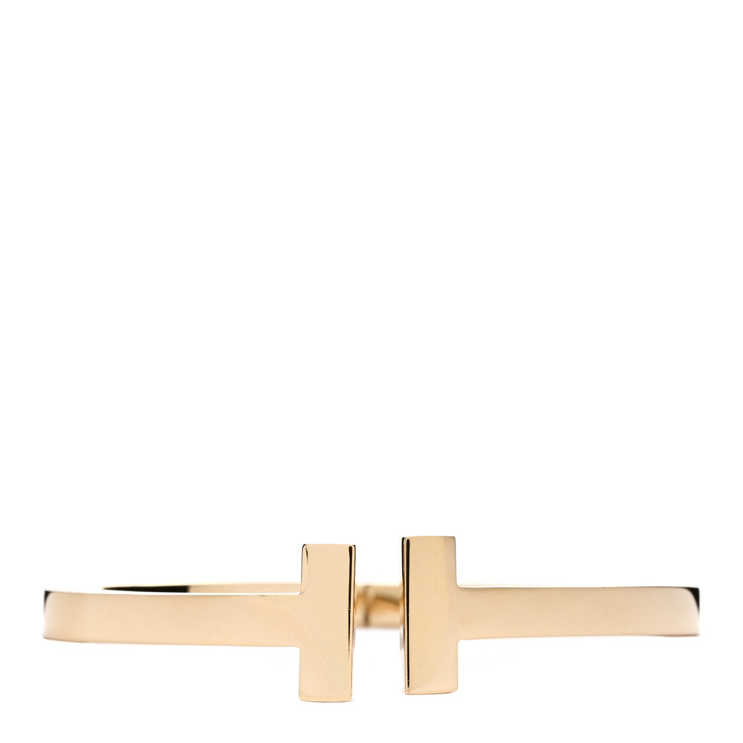18K Yellow Gold T Square Bracelet