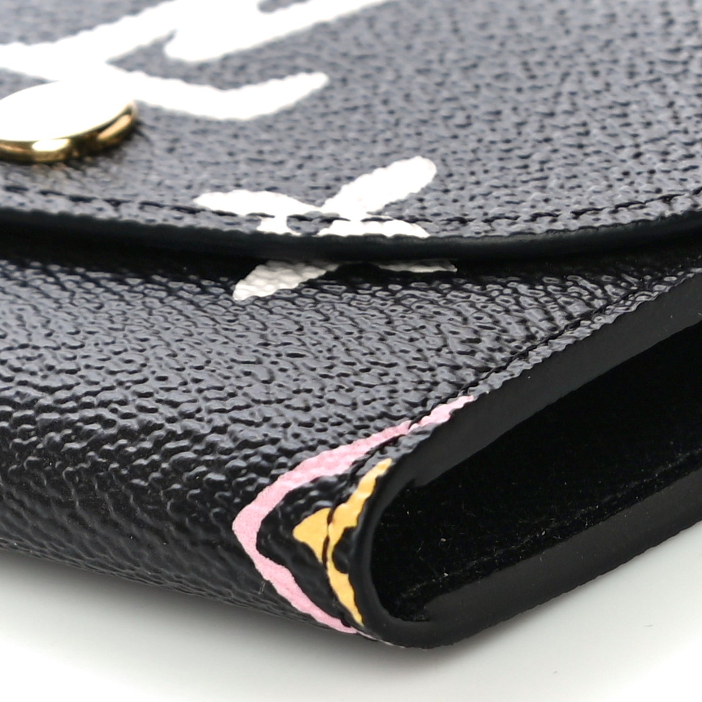 Monogram Giant Wild At Heart Rosalie Coin Purse Black