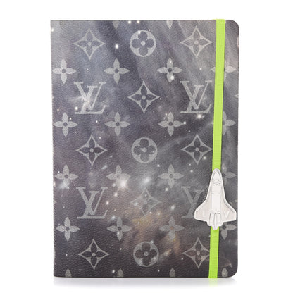 Louis Vuitton Monogram Galaxy Clemence Notebook MM 1 of 5