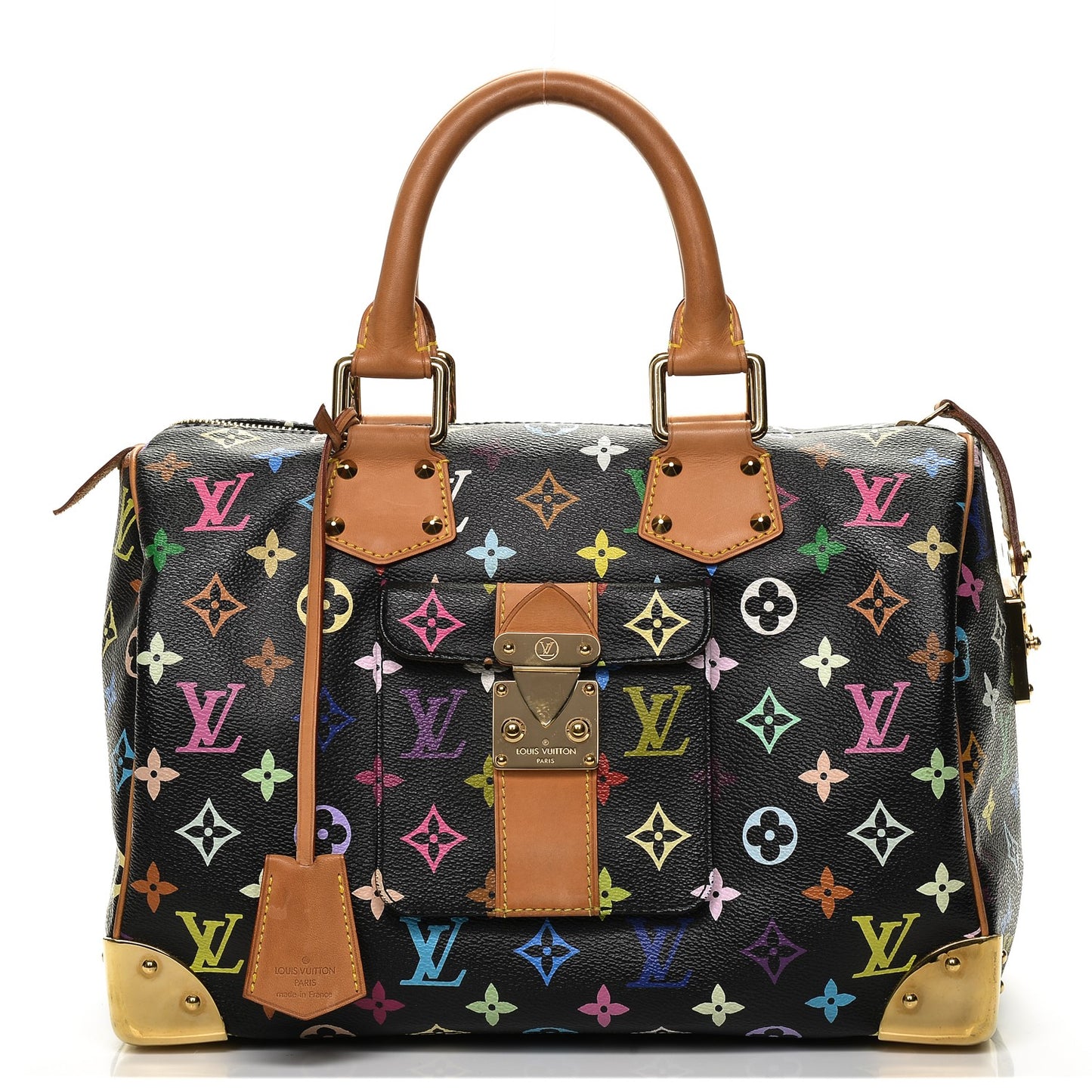 Monogram Multicolor Speedy 30 Black