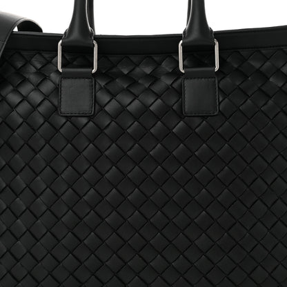 Bottega Veneta Nappa Intrecciato Briefcase Black 8 of 10